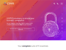 Tablet Screenshot of csmb.co.uk